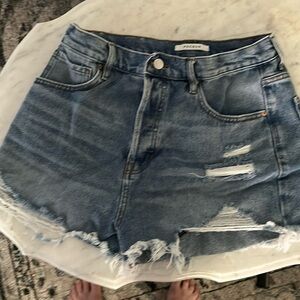 PAC Sun denim button fly shorts 30